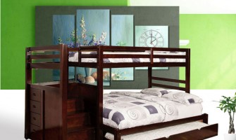 Giường 3 tầng thông minh cho gia đình Việt