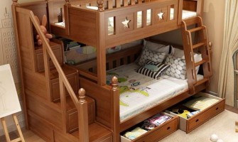 Giường 2 tầng trẻ em 1m2 – phong cách giường ngủ cực hot hiện nay