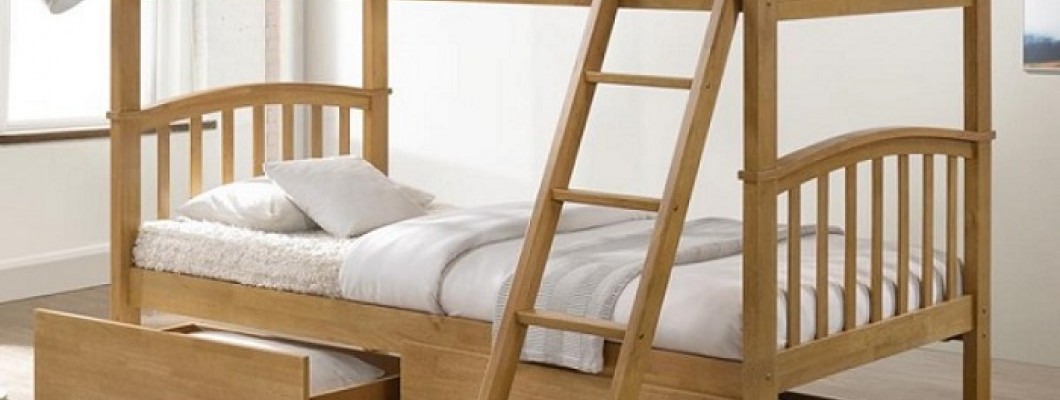Gợi ý mẫu giường tầng gỗ cho bé tiện ích thông minh