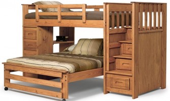 Bí quyết chọn mua giường 2 tầng gỗ thông cho bé