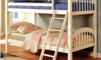 Hình ảnh mới lạ của giường 2 tầng gỗ cho căn hộ trần thấp