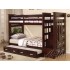 Giường 3 Tầng Xuất Khẩu ACME Màu Nâu
