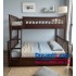 Giường tầng cho bé 1m2 GT 118 thang đổi chiều - Màu Nâu