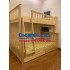 Giường tầng gỗ 1m2 thang đổi chiều GT 118 - Màu Tự Nhiên