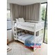 Giường tầng trẻ em 1m2x2m GT1212 - Màu Trắng Giường tầng trẻ em 1m2x2m GT1212 - Màu Trắng