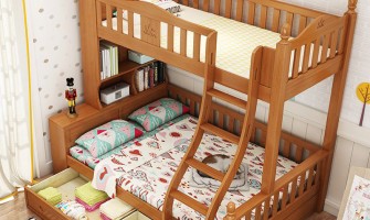 Giường tầng gỗ sồi giá rẻ, đẹp hiện nay