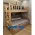 Giường tầng trẻ em -Thang trèo đầu giường - Sồi Nga