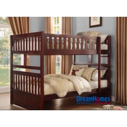 Giường 2 Tầng Trẻ Em 1m2 GT 013 Xuất Khẩu EU - Màu Nâu