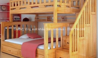 Các mẫu giường tầng 1m6 x 2m rẻ đẹp cho gia đình