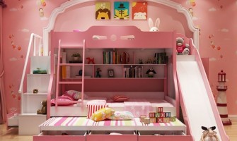 Những mẫu giường tầng trẻ em có cầu trượt