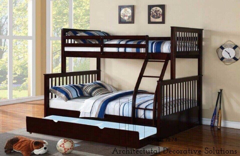 Mua giường tầng cho trẻ em GT 228 màu nâu Expresso - có Giường Kéo ở Hà Nội