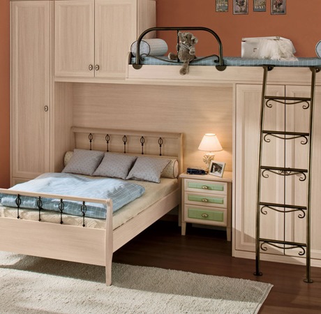 Mẫu giường tầng gỗ đẹp – thân thiện với môi trường