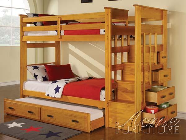 giường tầng thông minh cho bé trai và bé gái gỗ thông tự nhiên tại hà đông hà nội