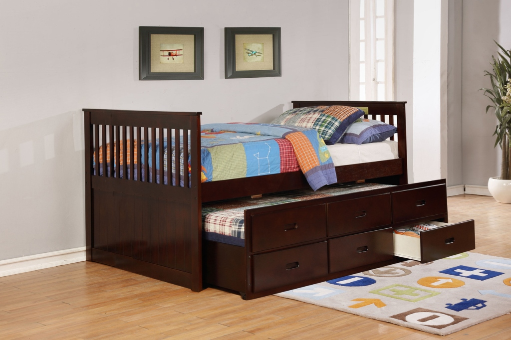 báo giá giường tầng thông minh cho bé trai và bé gái màu trắng gỗ thông tự nhiên tại hà đông hà nội