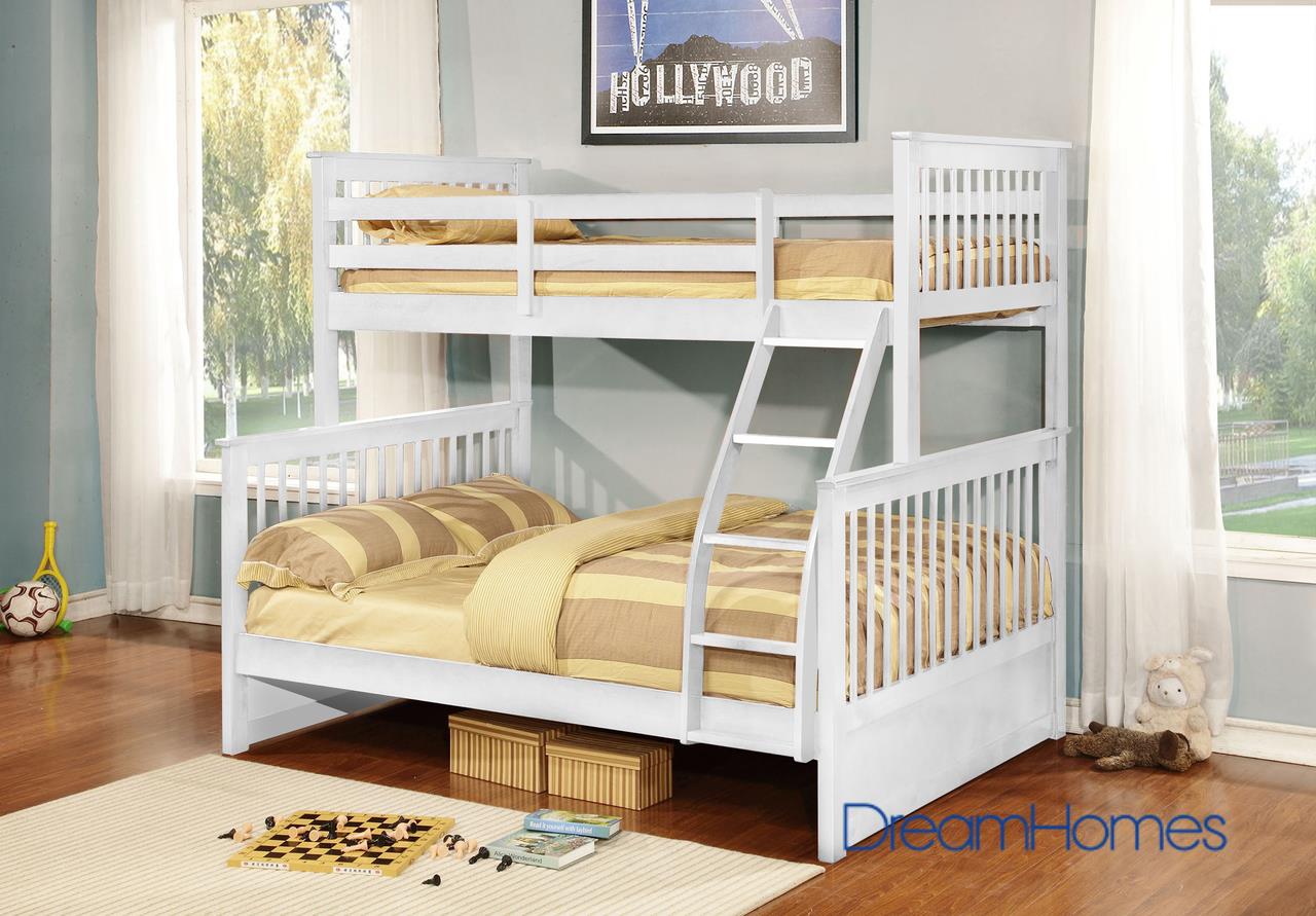   Mẫu giường 2 tầng giá rẻ cầu thang treo có hộc kéo mã GT 228 có thể tách thành 2 giường độc lập vuông vức.