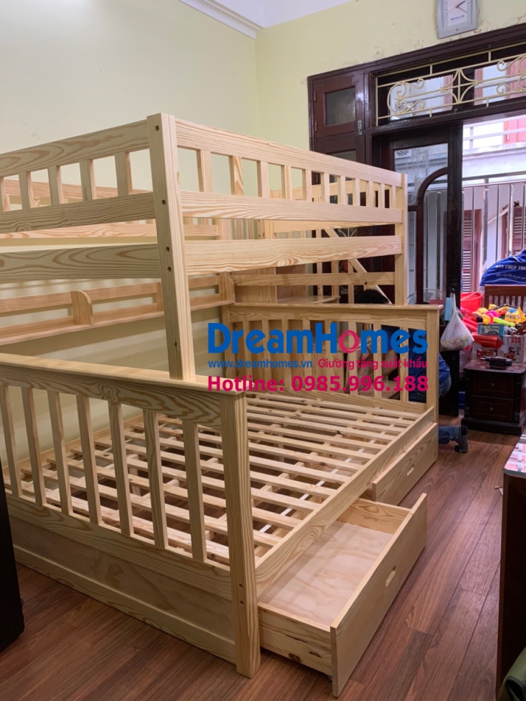 USA- giường tầng cho bé đơn giản, chất lượng